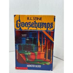 1st Scholastic Printing 1992 Goosebumps #3 Monster Blood R. L. Stine